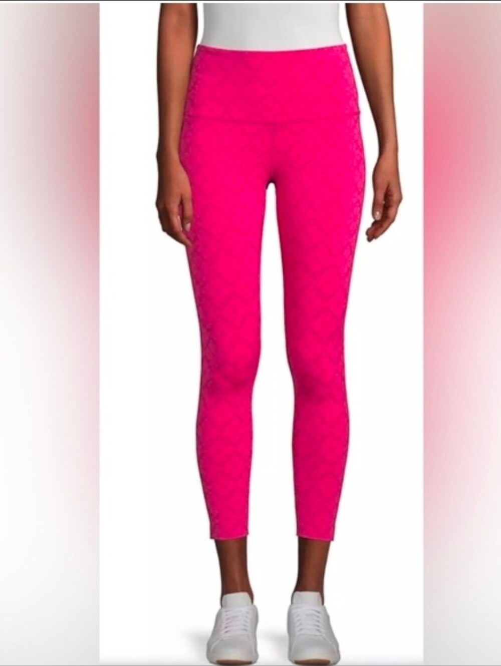 Kate Spade Pink Workout Active Leggings. Size M.